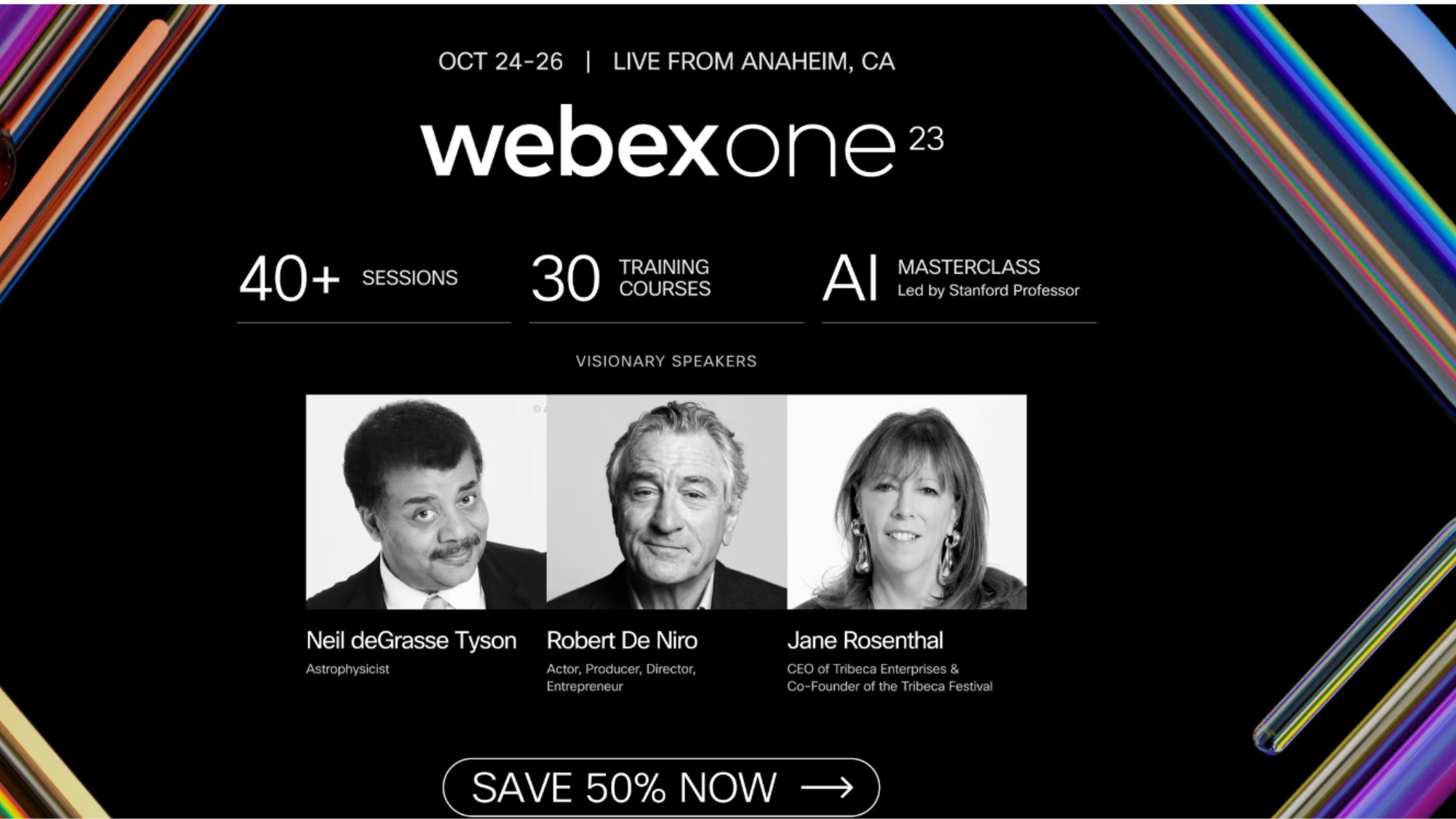 Webex Website Screenshot