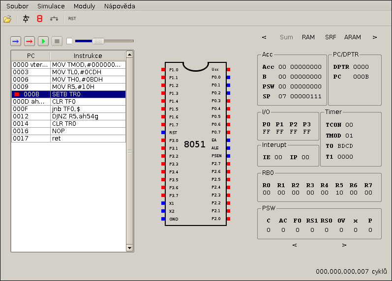 8051-simulator