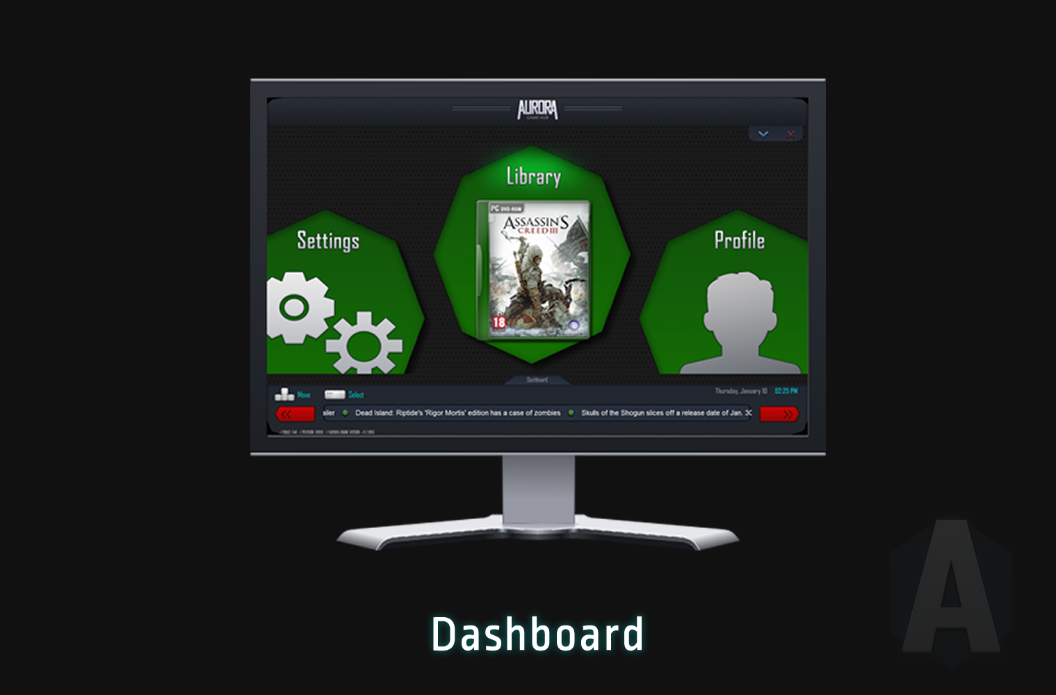 Aurora Game Hub to run in Windows online over Linux online
