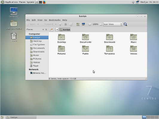 Alojamiento gratuito de Linux basado en CentOS Workstation en línea