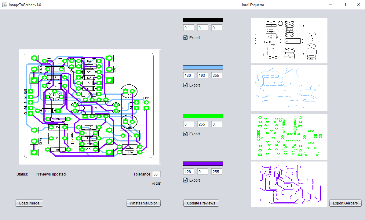 Image To Gerber Converter