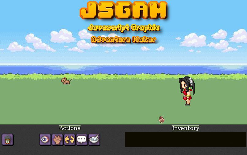 JavaScript Graphic Adventure Maker to run in Windows online over Linux ...