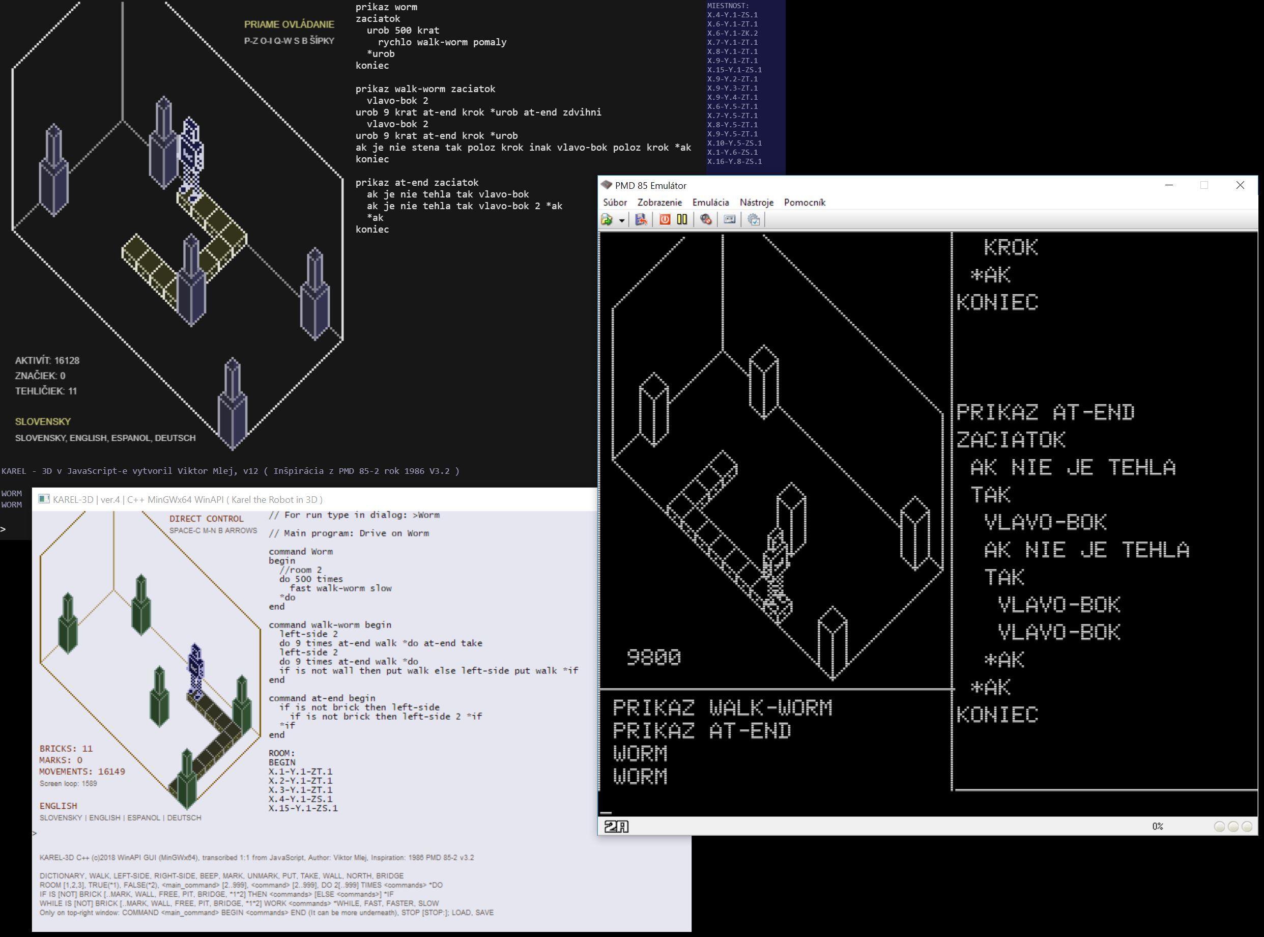 KAREL 3D C++ ( Karel the Robot in 3D ) to run in Windows online over ...