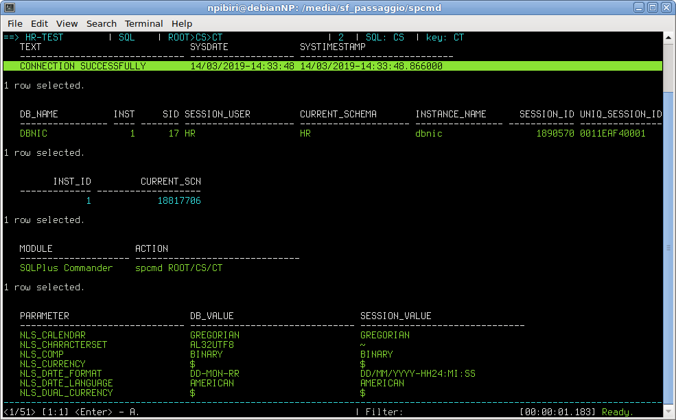 SQL*Plus Commander