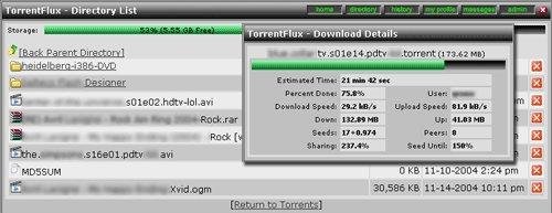 Web-based torrent client Web-based torrent client