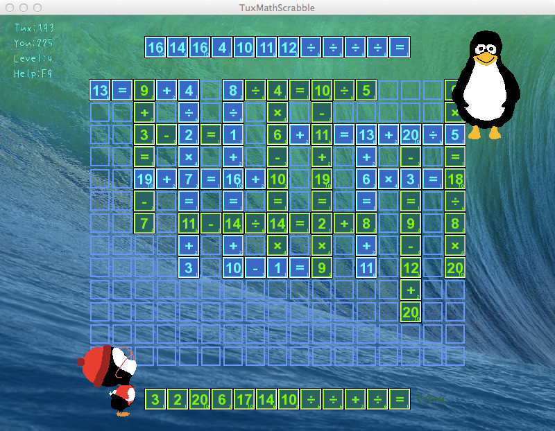 Tux Math Scrabble
