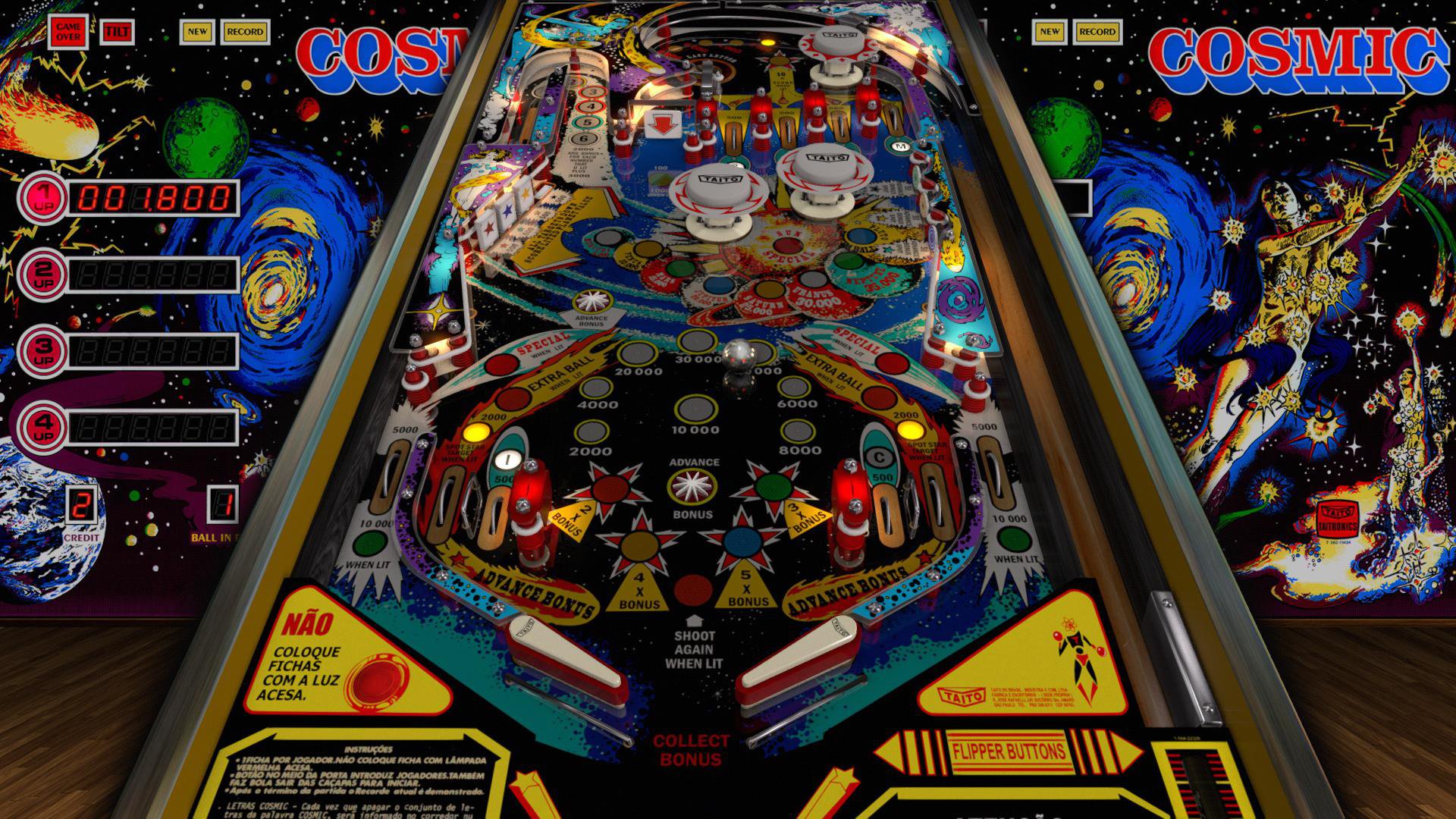Visual Pinball to run in Windows online over Linux online