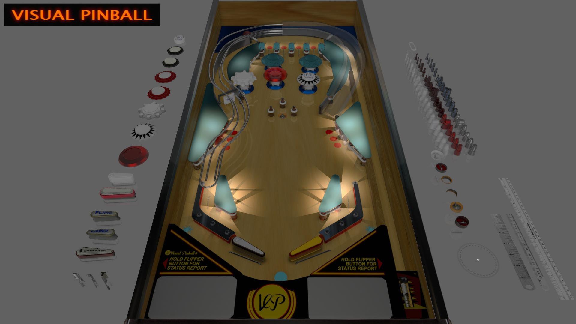 Visual Pinball to run in Windows online over Linux online