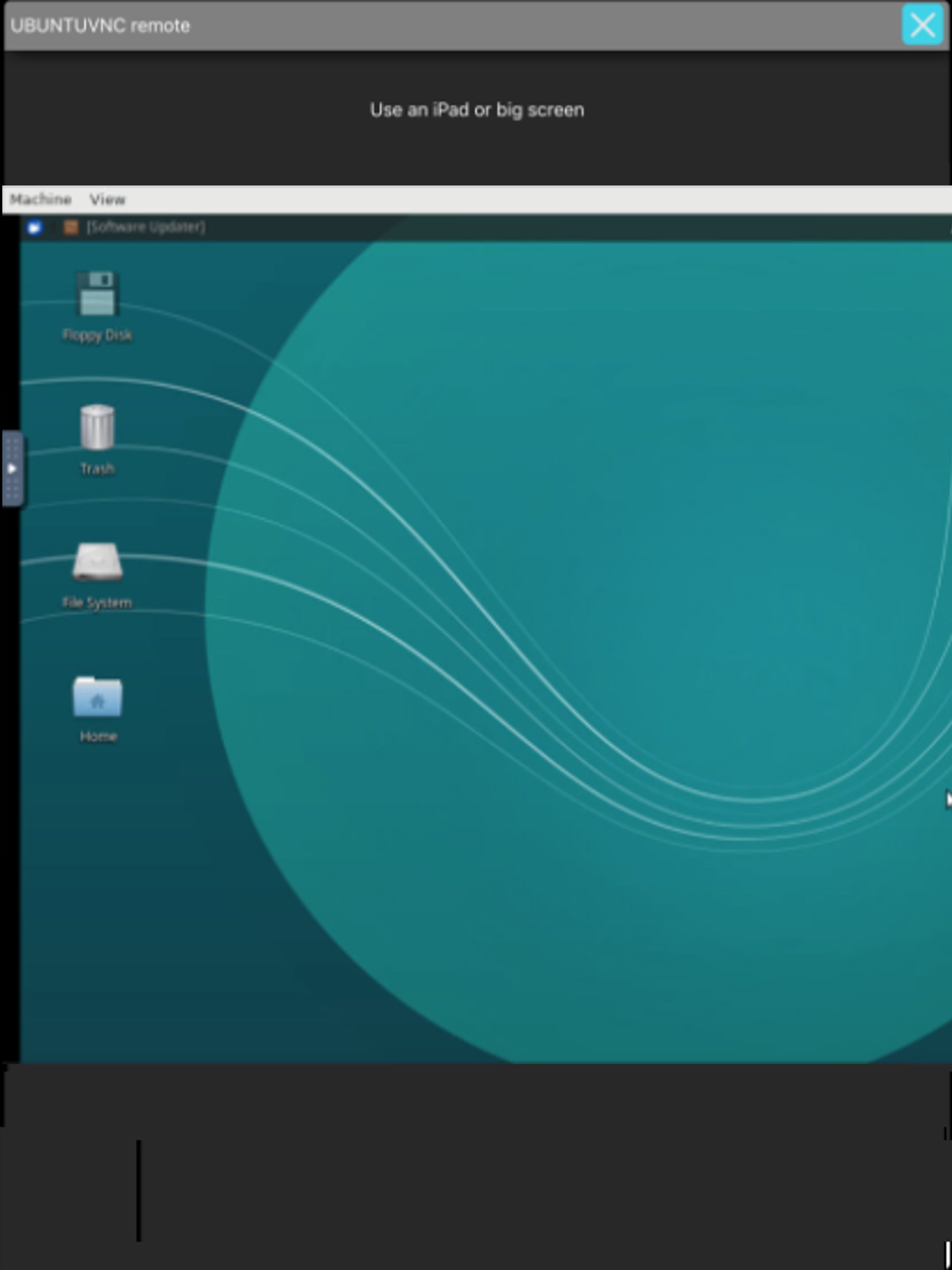 UbuntuOW Connection VNC