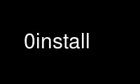 הפעל את 0install בספק האירוח החינמי של OnWorks על אובונטו מקוון, פדורה מקוון, אמולטור מקוון של Windows או אמולטור מקוון של MAC OS