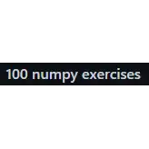 ດາວໂຫຼດຟຣີ 100 numpy exercises Linux app to run online in Ubuntu online, Fedora online ຫຼື Debian online