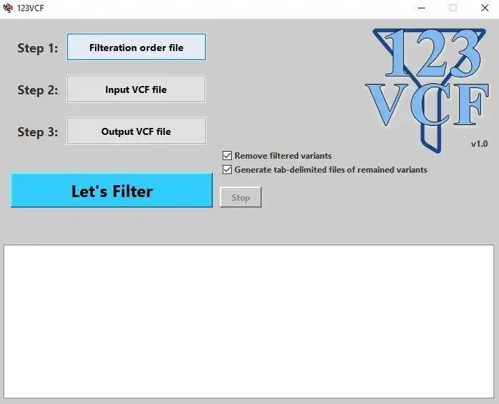 Download web tool or web app 123VCF