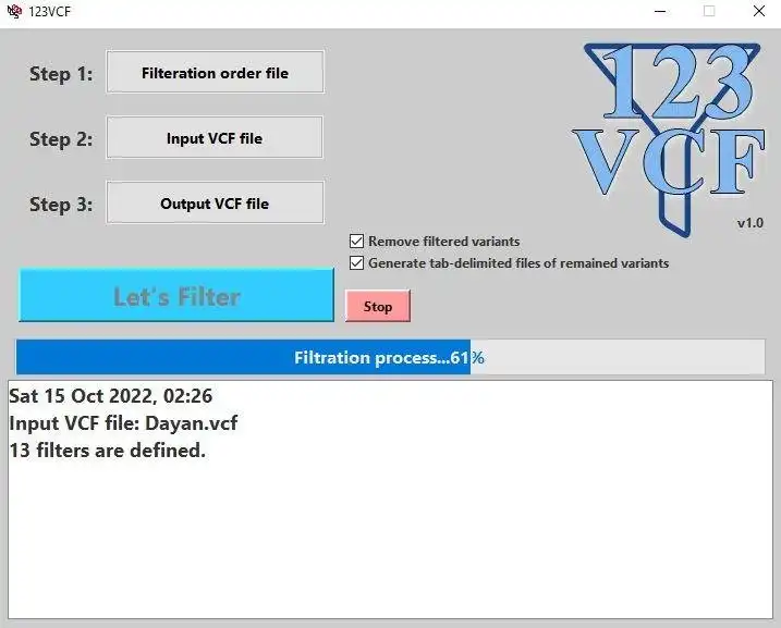 Download web tool or web app 123VCF