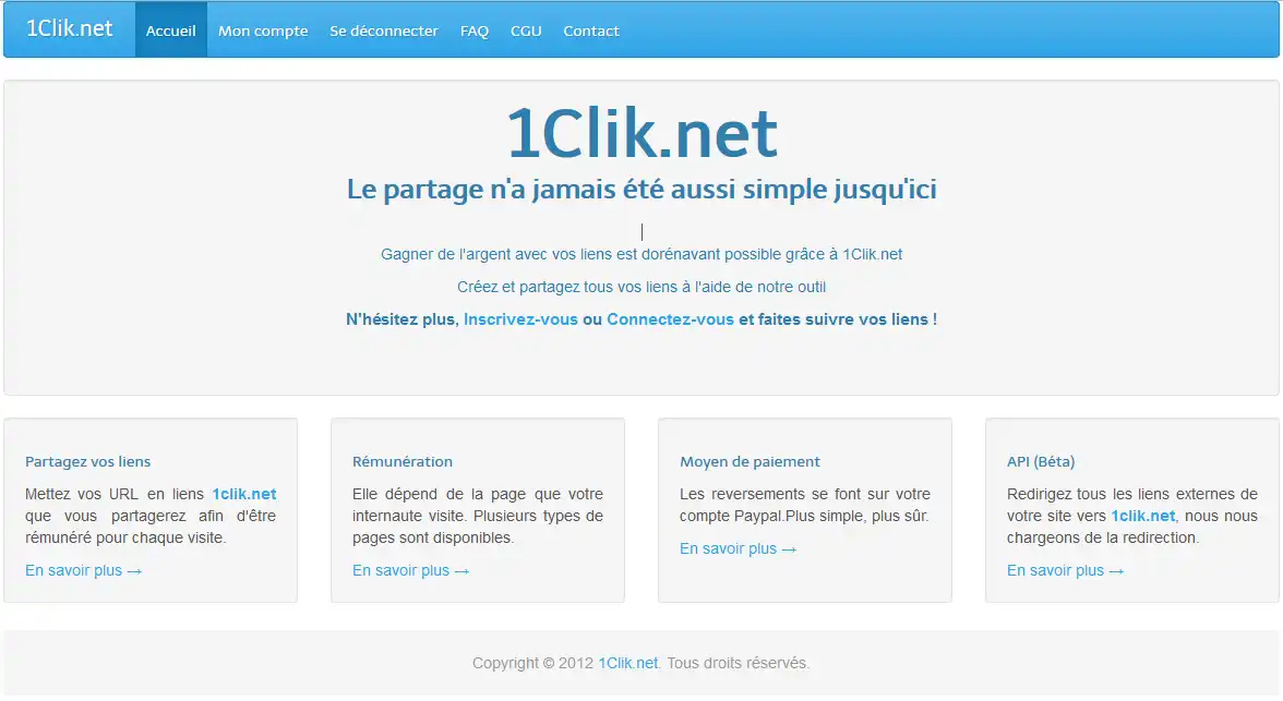 Download web tool or web app 1Clik