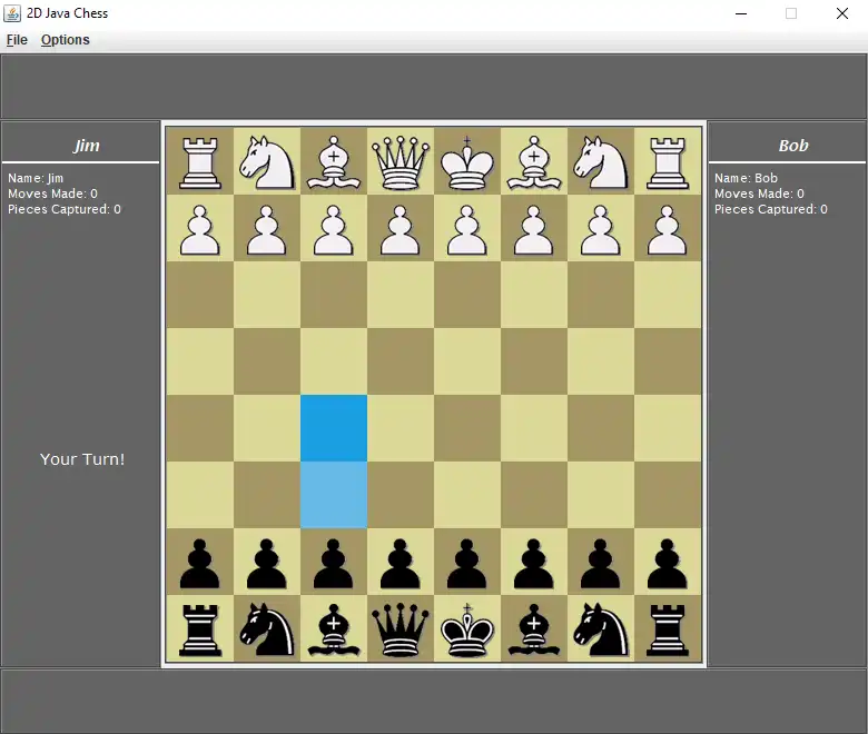 Download web tool or web app 2D Java Chess