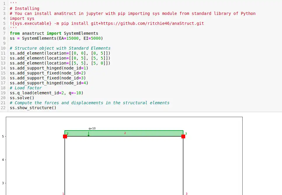 Download web tool or web app 2D Structural Analysis