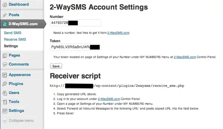 Download web tool or web app 2-WaySMS Messenger for Wordpress