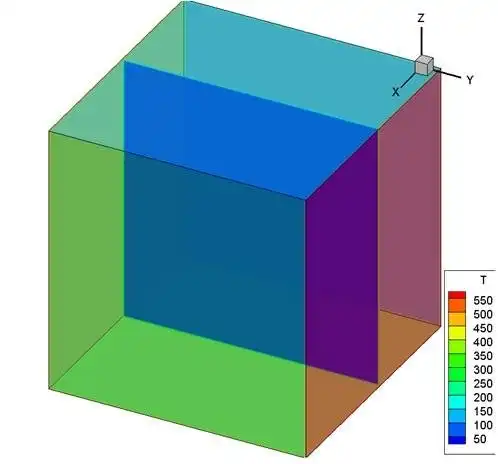 Загрузите веб-инструмент или веб-приложение 3D Теплопроводность C-код