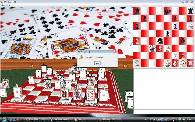 قم بتنزيل أداة الويب أو تطبيق الويب 3dMChess للتشغيل في Windows عبر الإنترنت عبر Linux عبر الإنترنت