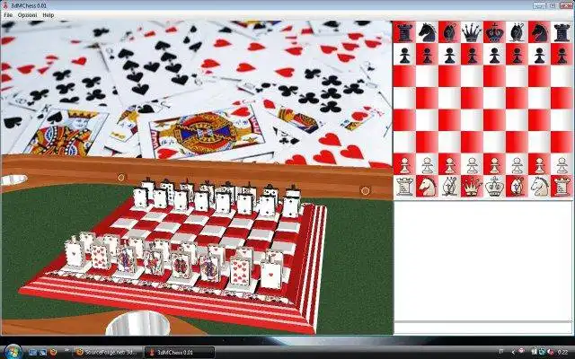 Download webtool of webapp 3dMChess om online in Windows te draaien via Linux online