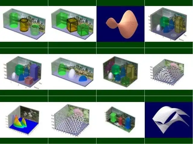 Download web tool or web app 3D Plot PovRay templates