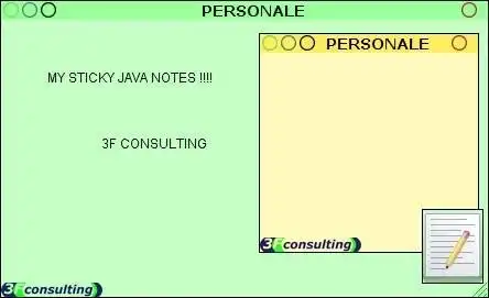 Download web tool or web app 3F Java Sticky Notes