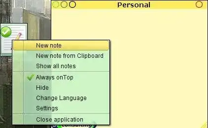 Download web tool or web app 3F Java Sticky Notes