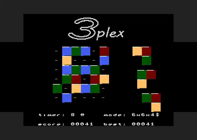 Download web tool or web app 3plex - Atari XL/XE game to run in Linux online