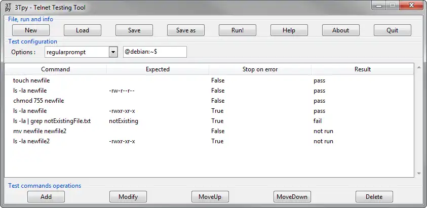 Download web tool or web app 3Tpy - Telnet Testing Tool