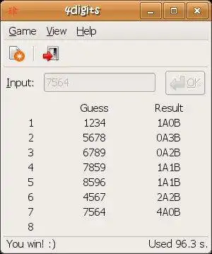 Download web tool or web app 4digits Puzzle Game to run in Linux online