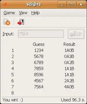 Download web tool or web app 4digits Puzzle Game to run in Windows online over Linux online