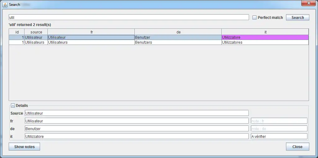 Download web tool or web app 4DXliffEditor