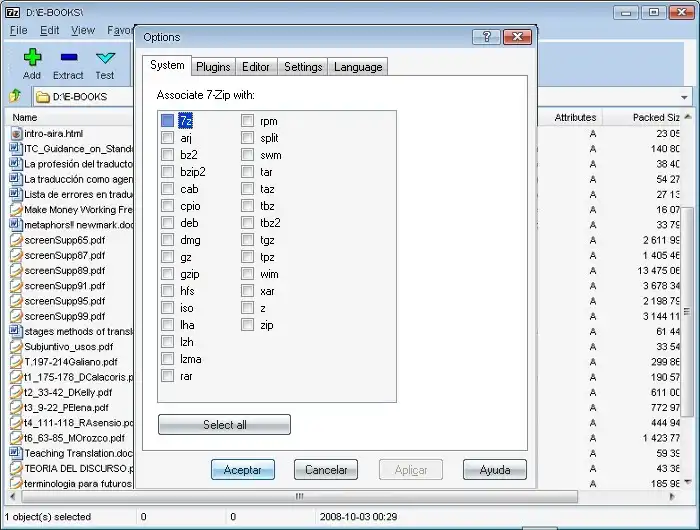 Télécharger l'outil Web ou l'application Web 7-Zip