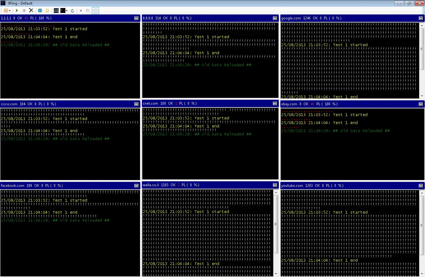 Download web tool or web app 9Ping