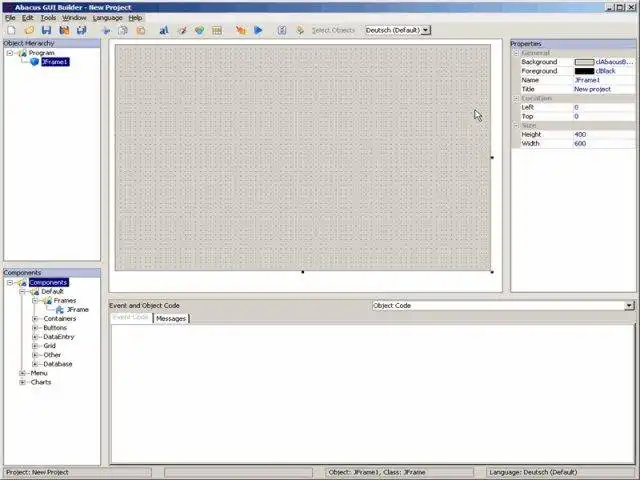 Download webtool of webapp Abacus Java GUI Builder