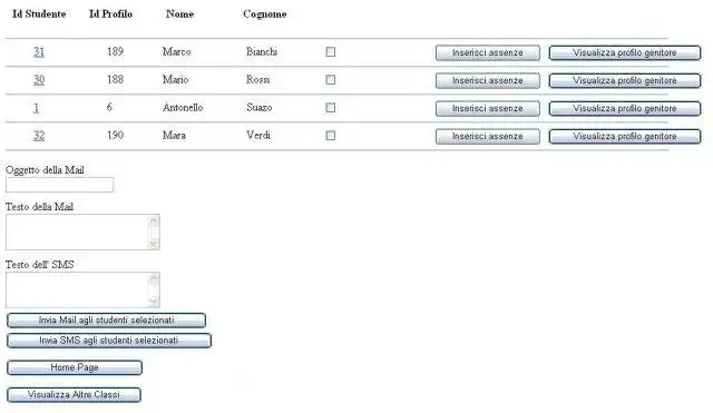 Download web tool or web app absences manager