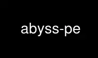 উবুন্টু অনলাইন, ফেডোরা অনলাইন, উইন্ডোজ অনলাইন এমুলেটর বা MAC OS অনলাইন এমুলেটরের মাধ্যমে OnWorks ফ্রি হোস্টিং প্রদানকারীতে abyss-pe চালান