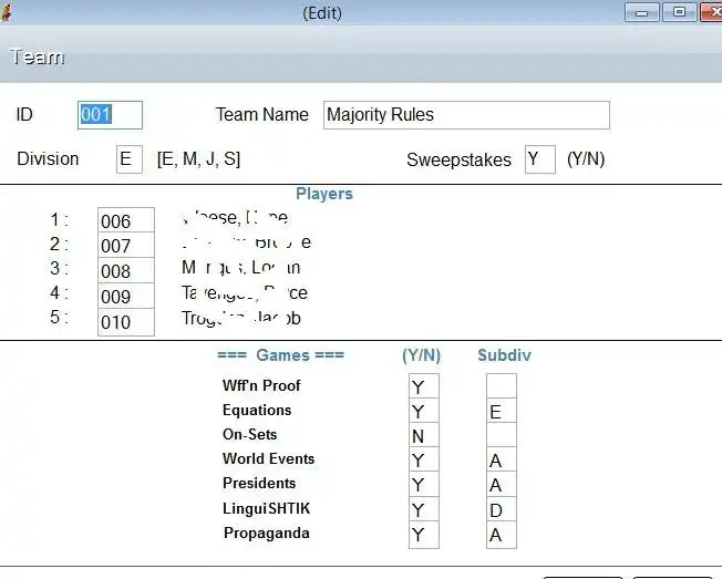 Download web tool or web app Academic Games Scoring to run in Windows online over Linux online