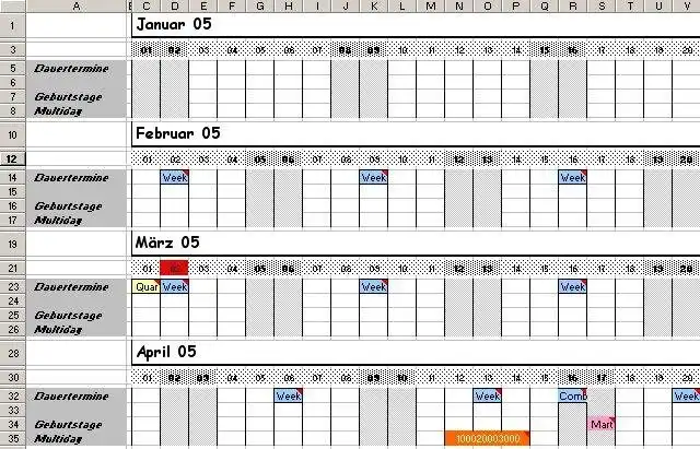 ดาวน์โหลดเครื่องมือเว็บหรือเว็บแอป A Calendersheet Macro