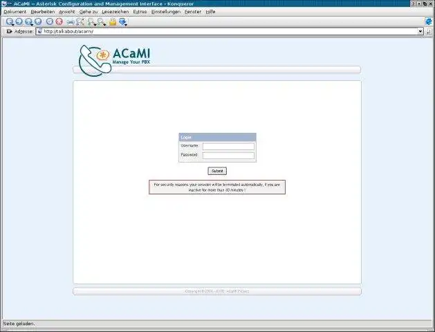 Download web tool or web app ACaMI