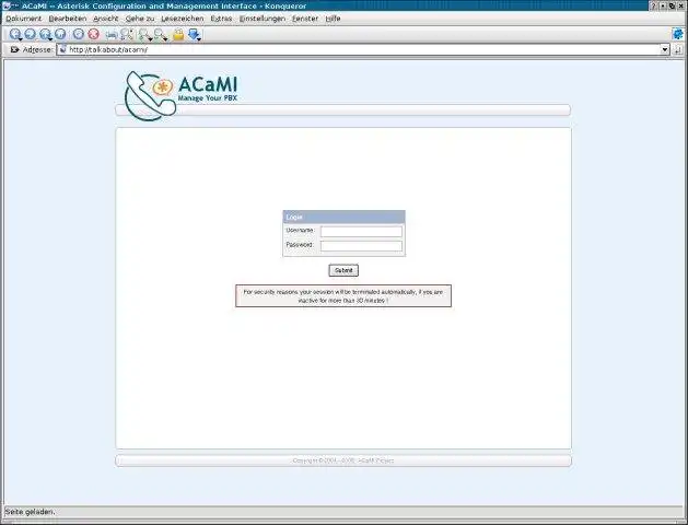 WebツールまたはWebアプリACaMIをダウンロードする