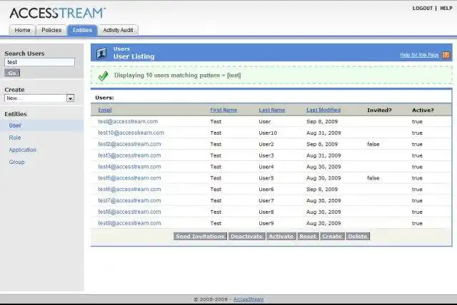 Download web tool or web app AccesStream