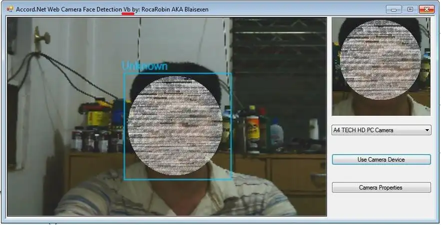 Baixe a ferramenta ou aplicativo da web Accord.Net Face Detection Recognition