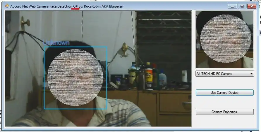 ดาวน์โหลดเครื่องมือเว็บหรือเว็บแอป Accord.Net Face Detection Recognition