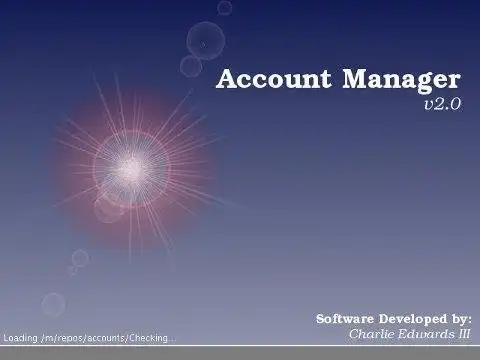 Download web tool or web app account-manager