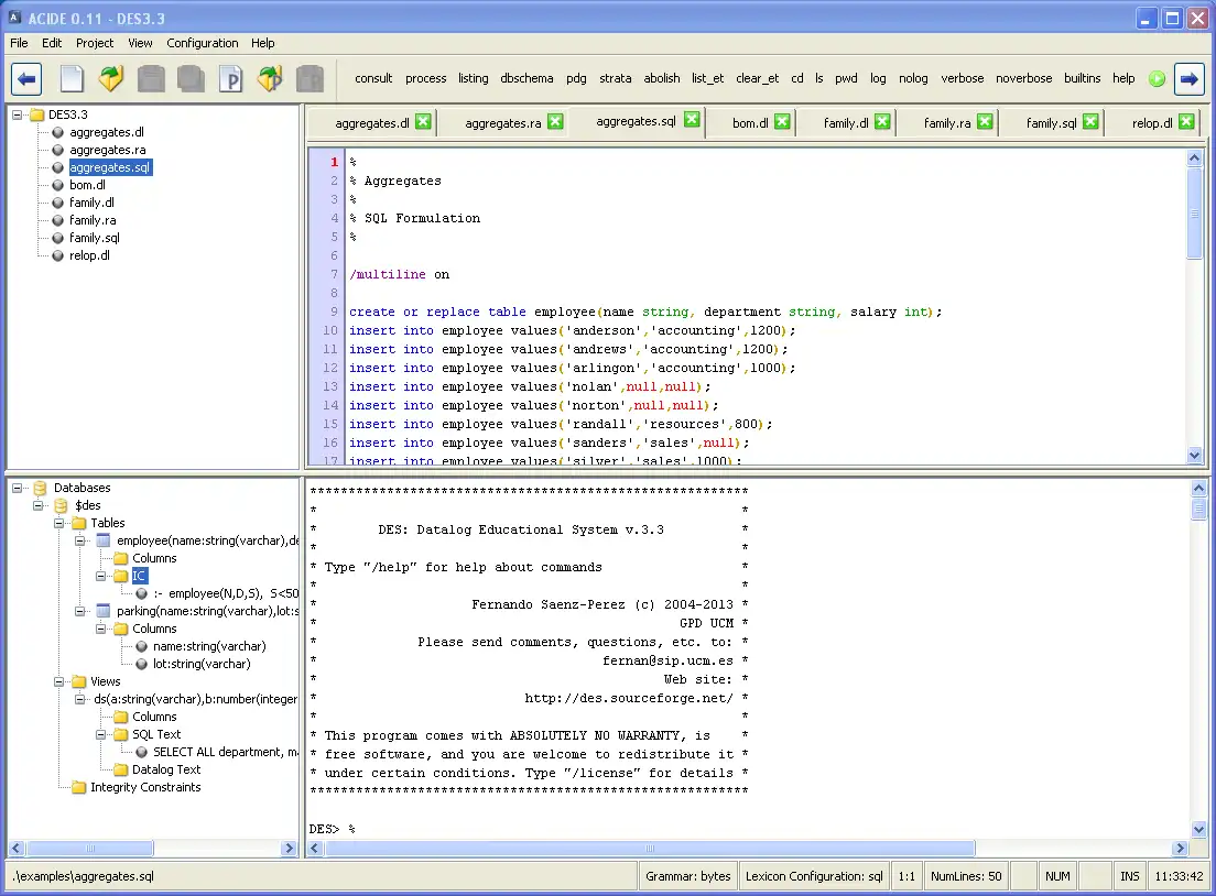 Download web tool or web app ACIDE