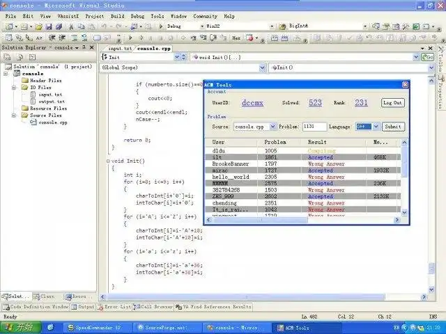 Download web tool or web app ACM Tools for Visual Studio