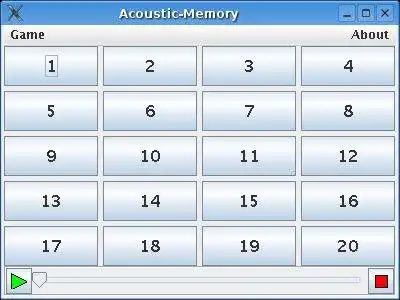 Download webtool of web-app Acoustic-Memory om online in Linux te draaien