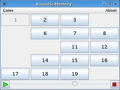 Linux'ta çevrimiçi çalıştırmak için web aracını veya web uygulamasını Acoustic-Memory'yi indirin