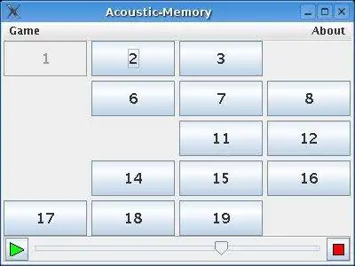 ابزار وب یا برنامه وب Acoustic-Memory را برای اجرای آنلاین در ویندوز از طریق لینوکس به صورت آنلاین دانلود کنید